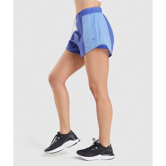 Gymshark Pulse 2 in 1 shorts Court blue size Medium Athletic workout - Picture 1 of 13